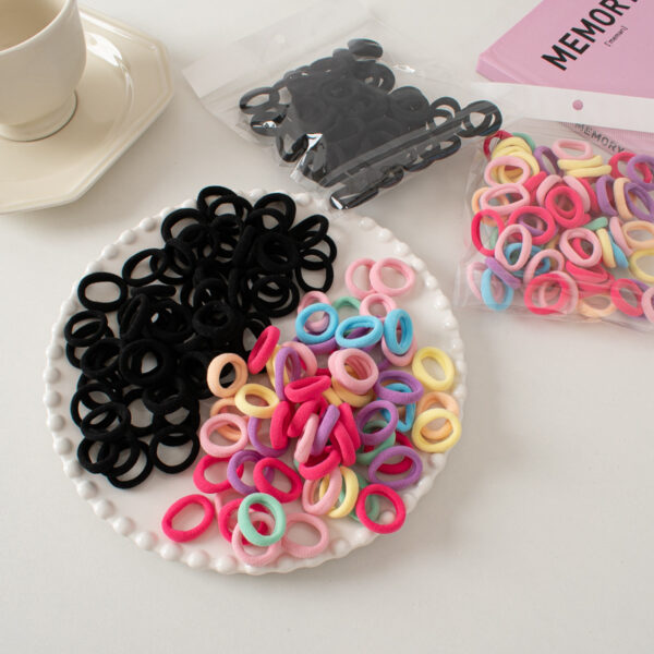 oly-03501b18dae98dc4c5797ce5a90097e0 Wholesale Colorful Cloth Hair Ties Elastic Kids Hair Bands Fashion Accessory Stylish Gift