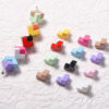 oly-035f9ab0a50d5fd7e5c37f844579f401 Wholesale Acrylic Puzzle Beads Mixed Color Flower Pattern for DIY Phone Chain Bag Charm Decorative Accessory