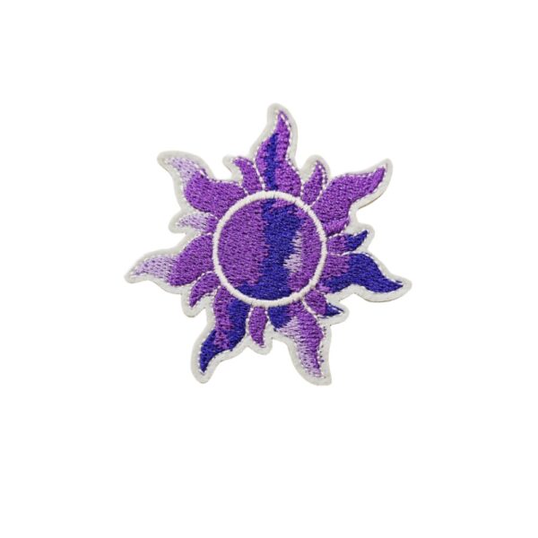 oly-03776f1b2dd2bee87fb62204f82e3460 Wholesale Purple Series Iron-On Embroidery Patches for Clothing Decoration DIY Fashion Accessories