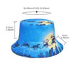 Wholesale Chic Deer Pattern Reversible Fisherman Hat for Sun Protection