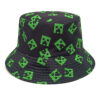 Wholesale Stylish Print Bucket Hat Sun Protection Casual Hat for Daily Wear