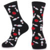 Wholesale Bowling and Billiard Pattern Mid Calf Cotton Socks Trendy Unisex Fashion Accessory Gift for Boutique Resale