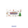oly-03ca6ae5c3e7b422e05d84ff3d658adf Wholesale 5pcs Cheerful Graffiti Zodiac Letter Christmas Tree Gingerbread Candy Cane Gift Reindeer Snowflake Rose Teapot Mixed Decor Prints 16oz Cup UV DTF Wraps