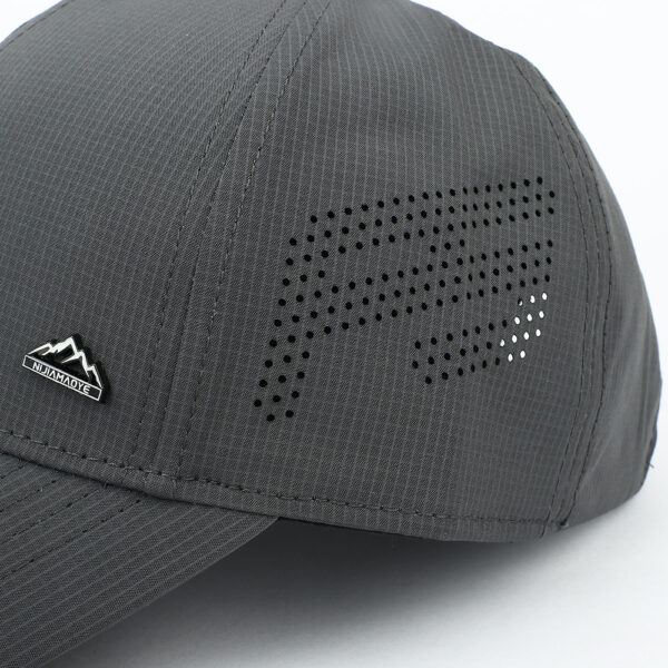 oly-04131c30401d5b9371b9f69a89d5382e Wholesale Extended Brim Baseball Cap for Outdoor Hiking Sun Protection Solid Dark Gray