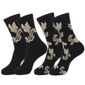 oly-041eb8a6622ac7ad551ea785b8e3a11b Wholesale European Pattern Casual Socks for Youth Unisex Everyday Wear