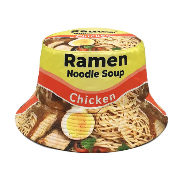 oly-041fefbbc0402c83926d7f7962e3df40 Wholesale Double Sided Food Print Bucket Hat Fashion Accessory for Unisex Sun Protection