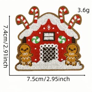 Christmas cloth stickers 5 #