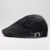 Wholesale Casual Cotton Beret Hat for Men Sunscreen Adjustable Khaki