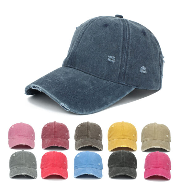 oly-0437916c1fee294825eb1aa370369ffd Wholesale Vintage Distressed Baseball Cap Fashion Accessory for Gift and Everyday Wear