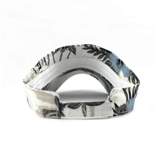Wholesale Cotton Polyester Breathable Women's Ethnic Print Visor Cap Fashion Accessory