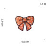 Wholesale Chic Bow Embroidery Patches, 20-Pack Cloth Stickers for Clothing DIY Accessory