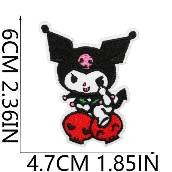 oly-047dd059ab0f80a76a3ed743d84c854c Wholesale Cute Dog Embroidered Patch Polyester Cartoon Applique for Clothing DIY Accessory