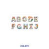 oly-04a5cb4747f98ed8abb950427c0186d0 Wholesale 5pcs Pop 3D Rainbow Cloud Alphabet Numeral Cute Sky Sun Capital Letter Digit Mixed Decor Prints 16oz Cup UV DTF Wraps