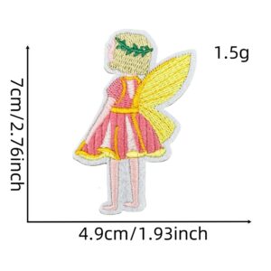 Fairy cloth stickers 8#