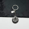 Wholesale Retro Snake Round Keychain Decorative Zinc Alloy Car Key Accessory Gift