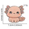 Wholesale Cute Dinosaur Embroidered Patch Applique Cartoon Iron-On Decorative Sticker for Bag Charm Car Key Accessory Gift Resale
