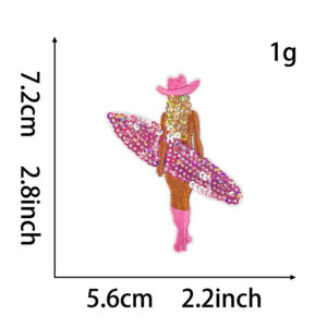 Back hot melt adhesive*surf girl