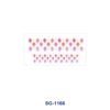 oly-05179714cc176424f9dddcf4bc062db7 Wholesale 8pcs Mixed Pink Bow Cartoon Doll Heart Leopard Western Girl Floral Print 3oz Cup Stickers Wrap