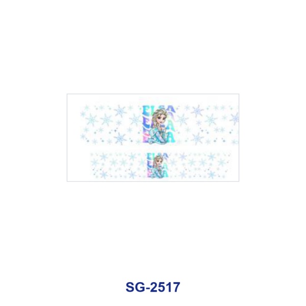 Wholesale 8pcs Mixed Bottle Jar Cartoon Princess Print 3oz Cup Stickers Wrap OLY Exclusive