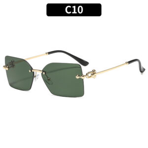 C10-gold frame green film