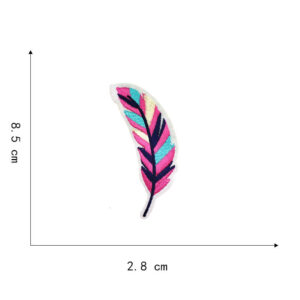 15#-feather cloth stickers