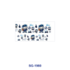 oly-05734ed120b16bd2b29884aad60c1c9f Wholesale 8pcs Sports Themed Cartoon Figure Sticker Pattern 3oz Cup Stickers Wrap OLY Exclusive