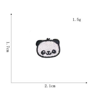 Bear cat head cloth sticker 2#