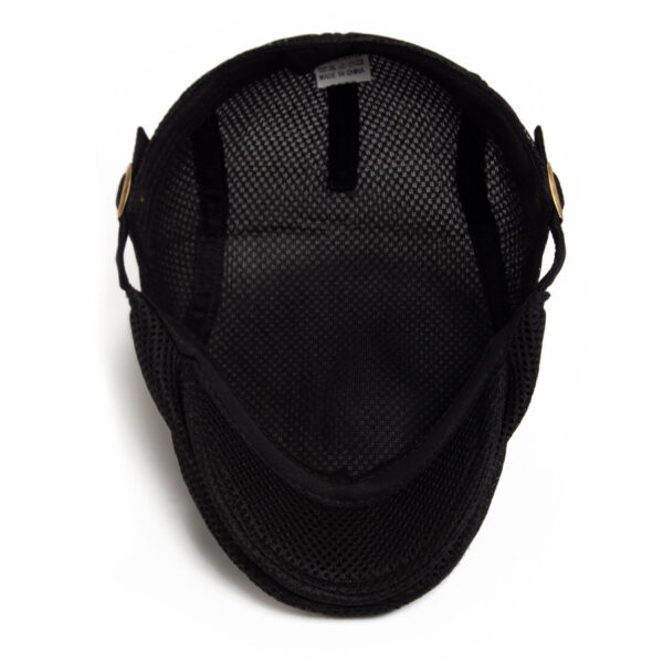Wholesale Summer Breathable Mesh Beret Hat Adjustable Light Gray Trendy Casual Gift for Men Women