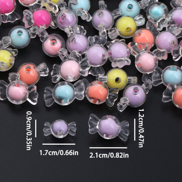 oly-0582a640190a57654e2895da690c542f Wholesale Acrylic Candy Beads for DIY Jewelry Making Fashion Accessory Resale