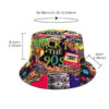 Wholesale Double Sided Retro Cassette Tape Bucket Hat Sun Protection Unisex