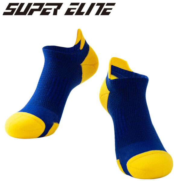 oly-05ed498110b6ff6a0064ab9fa73d783f Wholesale Color Matching Cotton Short Socks for Men - Breathable Sweat-Absorbing Athletic Socks Everyday Wear