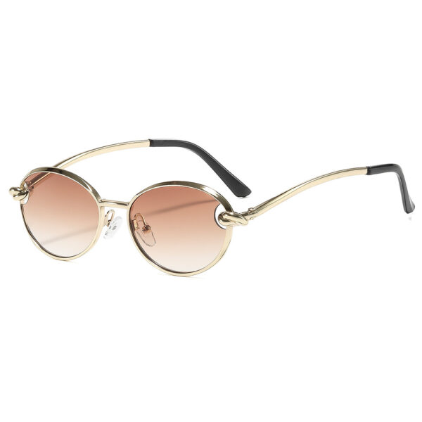 Wholesale Retro Cat Eye Sunglasses Metal Frame UV400 Party Outdoor Fashion Accessory