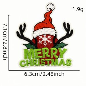 Holiday cloth stickers 12 #