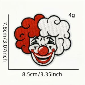 Red carnival cloth sticker 5 #