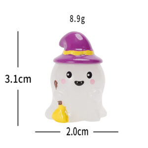 Glow-in-the-dark sweeping ghost