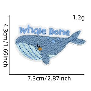 English animal cloth stickers 4#