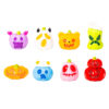 Wholesale Halloween Funny Pumpkin Head Resin Decorative Figurine, DIY Desktop Ornament, Home Decor Gift