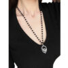 Wholesale Metal Layering Cross Pendant Necklace for Women Gothic Y2K Style Jewelry Accessory