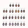 oly-06b6d86114130cee6efc3cf67b8e5e89 Wholesale Zinc Alloy Halloween Pendant Earrings Ghost Castle Pumpkin Theme Party Wear