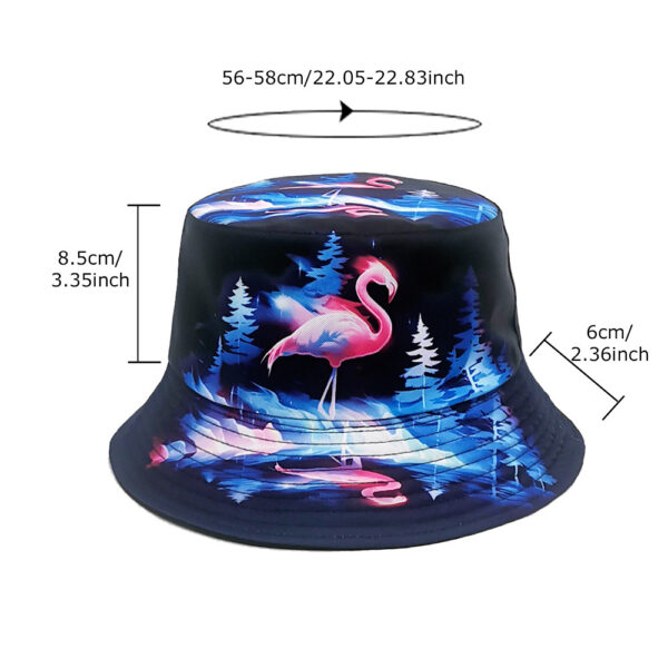 oly-06c4c828022b1f48108c1117f2963eeb Wholesale Flamingo Print Fisherman Hat Fashion Accessory for Resale