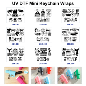 Wholesale 8pcs Gothic Vintage Mini Cup Keychain Sticker