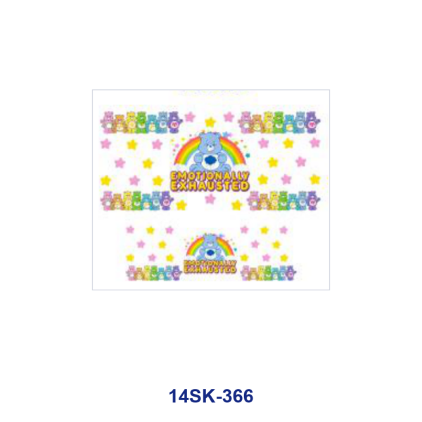 oly-06dc5a2cf8c1275e8251a451d42a289c Wholesale 2/4/8pcs Sweet Mood Bear Mini Cup Keychain Sticker