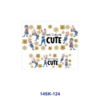 oly-06e41dbc4211cbc317c9999b8e3a1054 Wholesale 2/4/8pcs Cute Animal Character Mini Cup Keychain Sticker OLY Exclusive