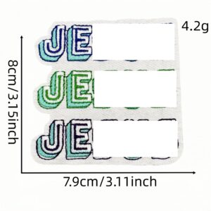 Cartoon english letter fabric patch 10#
