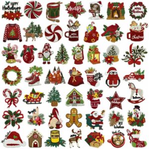oly-07074874b10fdcffbb99cb14a876d1a5 Wholesale Embroidery Thread Christmas Cloth Stickers Cartoon Cute Decorative Accent for Home Decor and Fashion Accessory