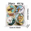 Wholesale Vintage Outdoor Embroidery Patch Set 20Pcs Camping Adventure Badge Trendy Fashion Accessory for Gift Giving