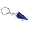 oly-0707e947afe6ac19331b4f5cb3032c3e Wholesale Hexagonal Natural Stone Pendulum Keychain Stylish Car Key Accessory Gift