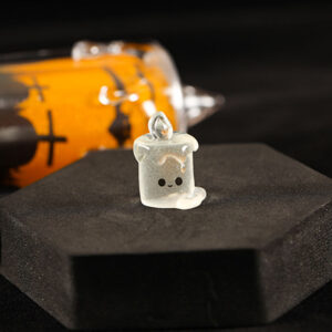 White candle ghost