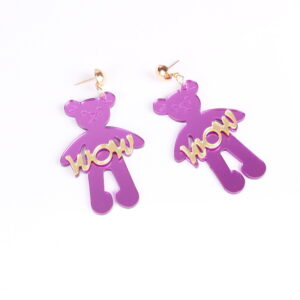 Pink wow bear h223