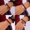oly-074cee3b60d22c7f0210bc1f9276ffcf Wholesale Halloween Ghost Pumpkin Bracelet Alloy Crystal Bead Bat Pendant Jewelry Accessory